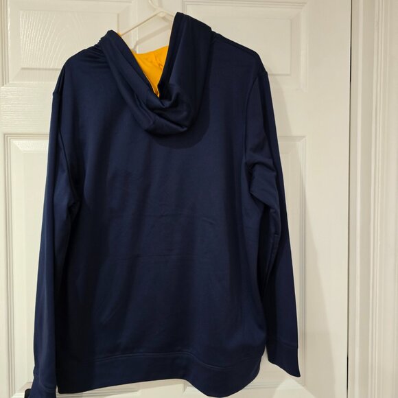 Indiana Pacers Men's NBA Pullover Hoodie Polyester Navy Pockets Size XL NWT - Picture 5 of 7